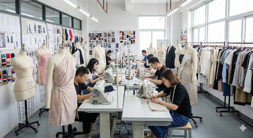 Foshan Haoda Textile garment factory